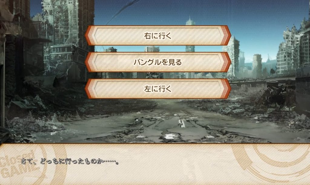 選択肢